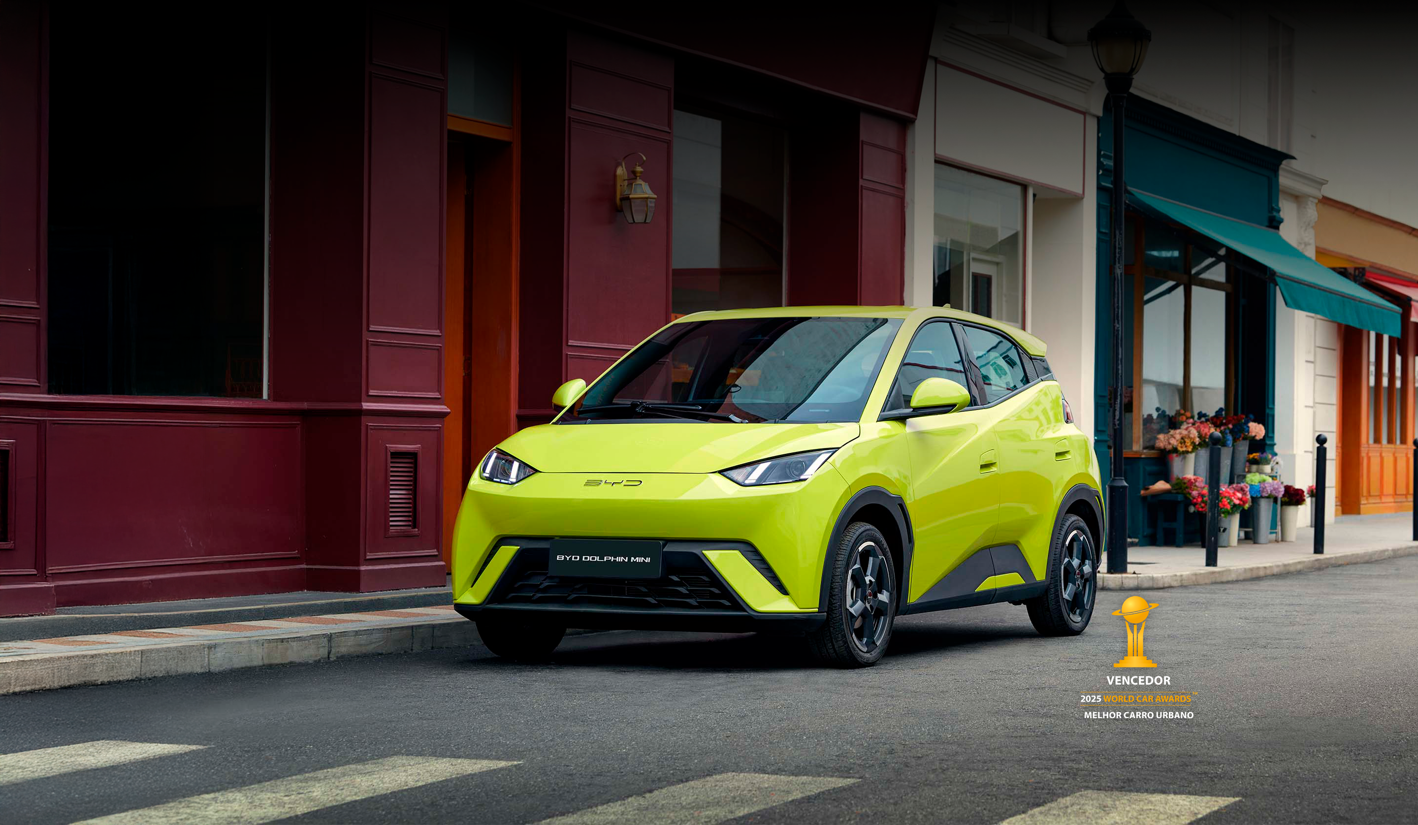 ag亚洲集团 Dolphin Mini o seu primeiro elétrico